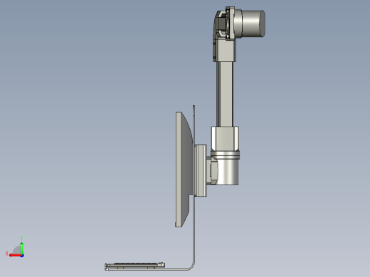 屏幕支撑悬臂后视缩略图