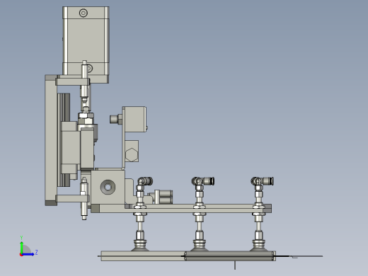 搬运升降组件左视缩略图