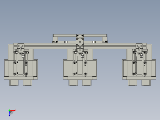 搬运升降组件俯视缩略图