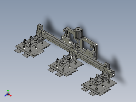搬运升降组件正等轴测缩略图