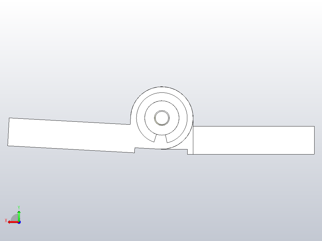 TFA60 锥孔型[TFA60-4036]后视图