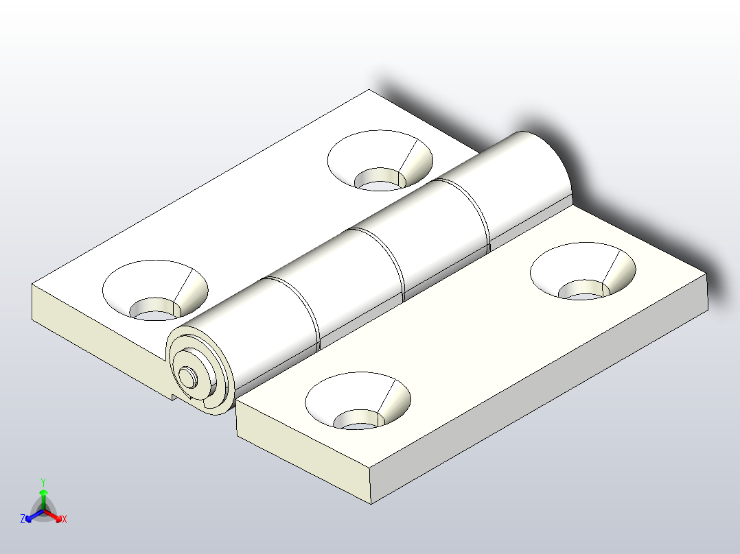 TFA60 锥孔型[TFA60-4036]正等轴测图