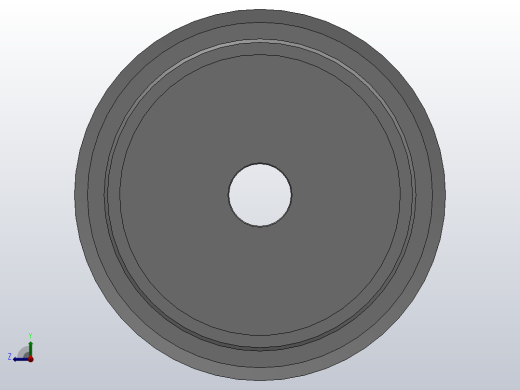小凸缘型半圆弧形齿同步带轮H8M型_SH8MDC-44-30-dc20-A右视缩略图