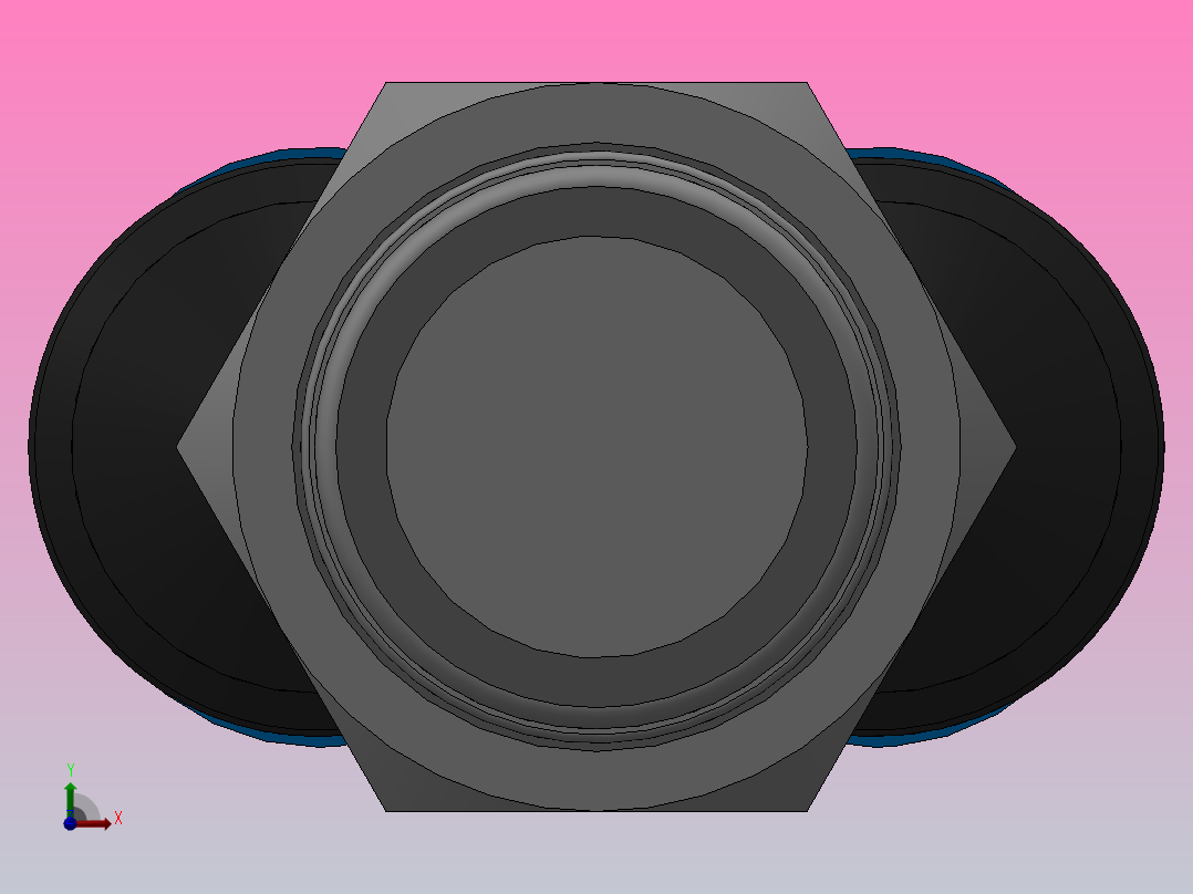 PX-G Y型螺纹弯头-G螺纹[PX06-G02]前视图