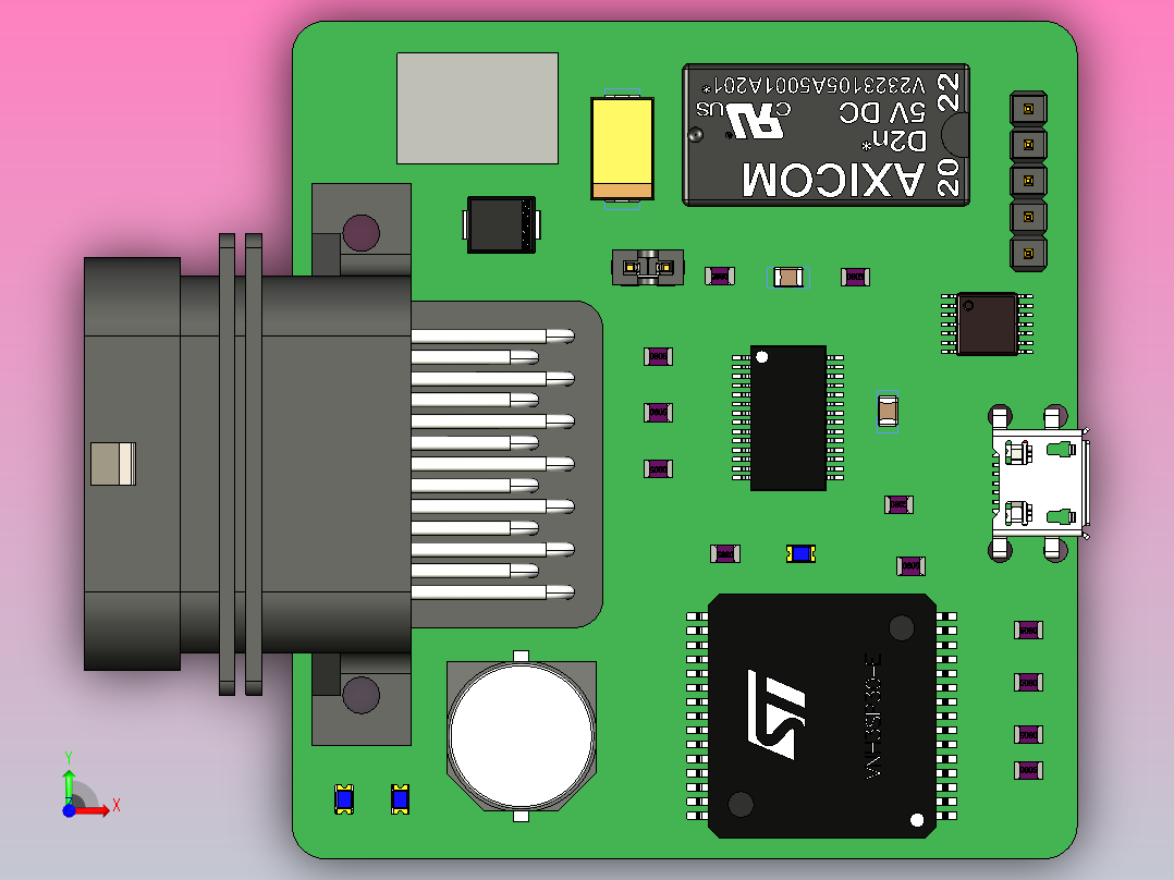齿轮执行器前视图