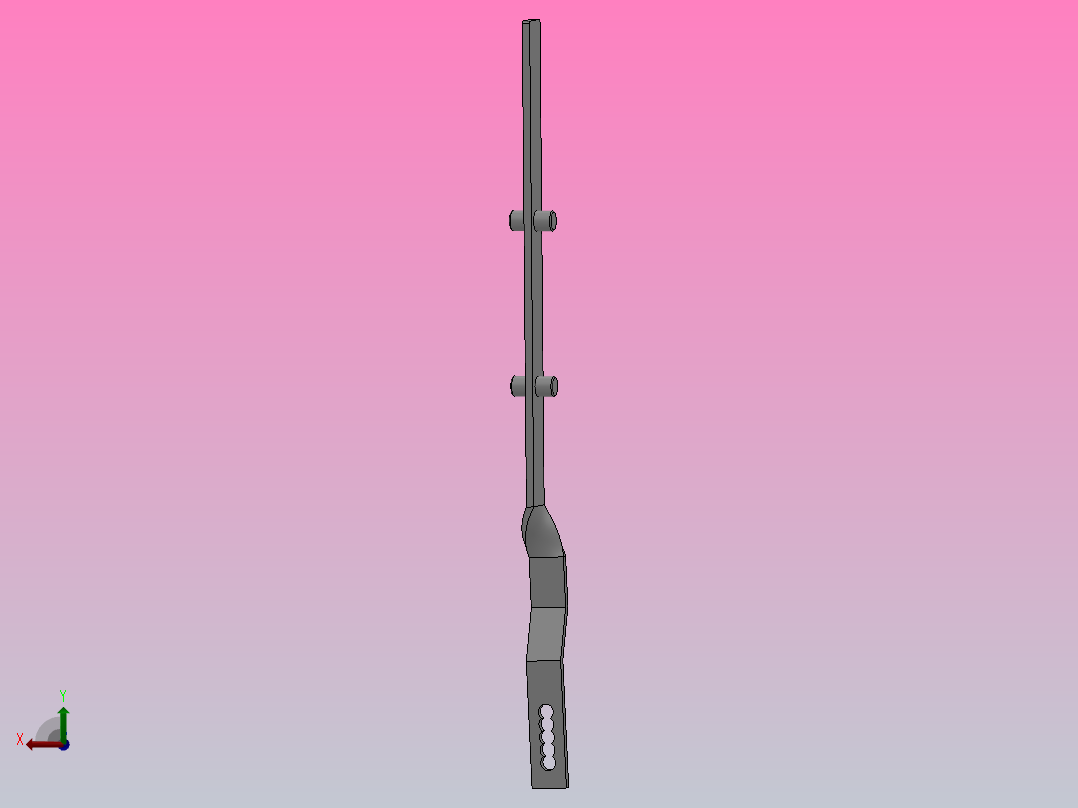 LG005[LG005]连杆后视图