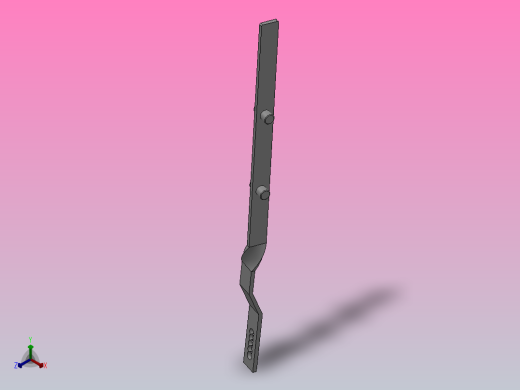 LG005[LG005]连杆正等轴测缩略图