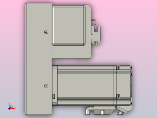 皮带直线轴半封闭可选导轨TPA-HNB-65S-90-L500-LP-C-P10-N3前视缩略图