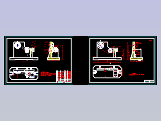 拨叉的钻圆周面上φ6孔夹具设计及加工工艺装备含4张CAD图