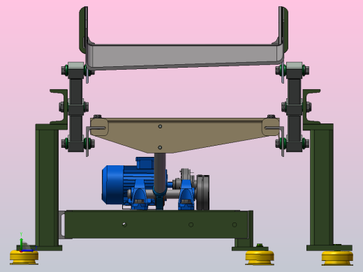 振动运输机左视缩略图