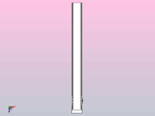 日规模组半封闭丝杆TPA-HNR-110D-1610C-L950-MP-Y-P40-N3俯视缩略图