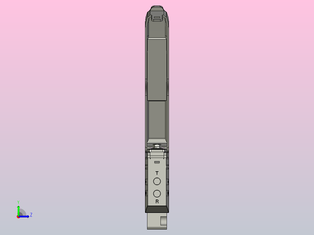 传感器ER3-H1左视图