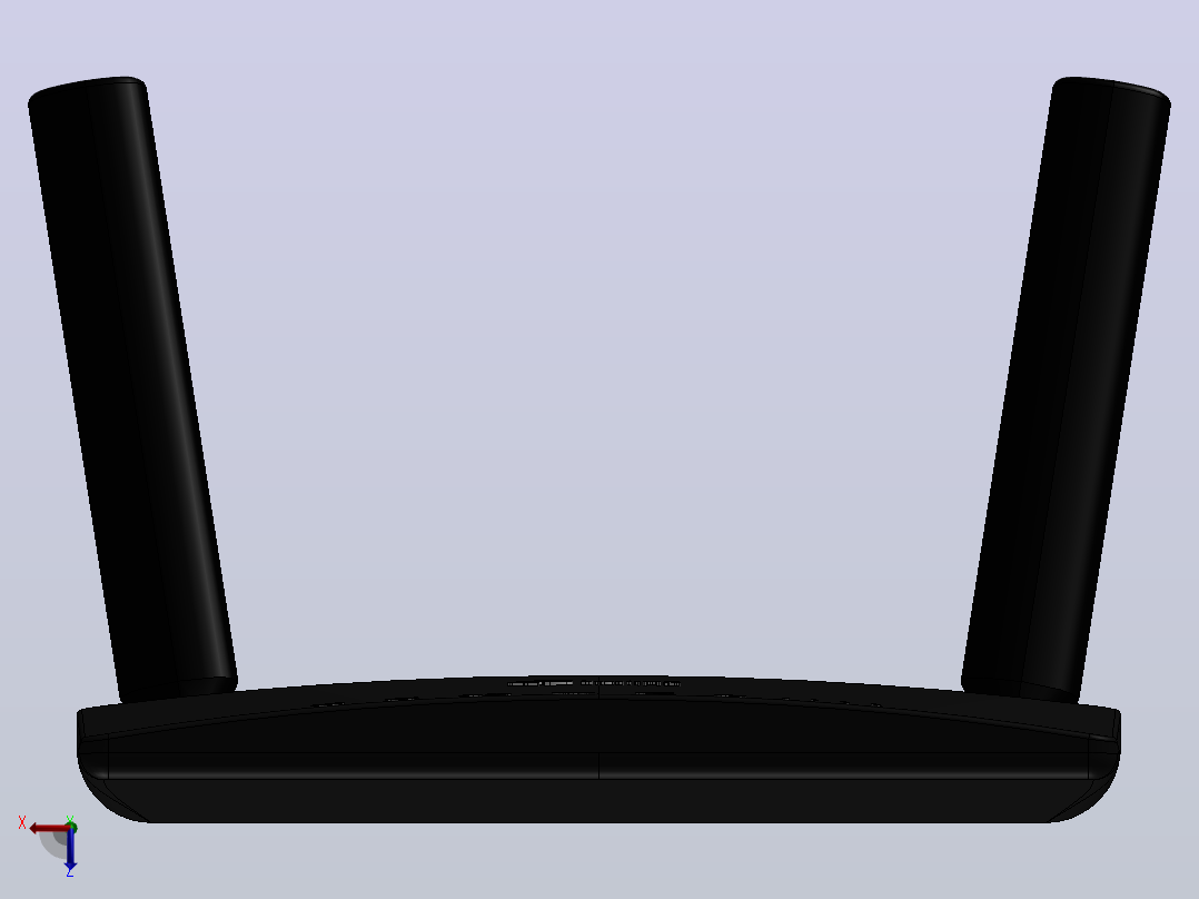 TP-Link TL-MR6400 300Mbps无线N 4G LTE路由器WIFI前视图