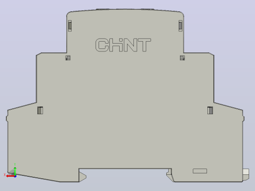 NTE8-M2时间继电器三维模型202012后视缩略图
