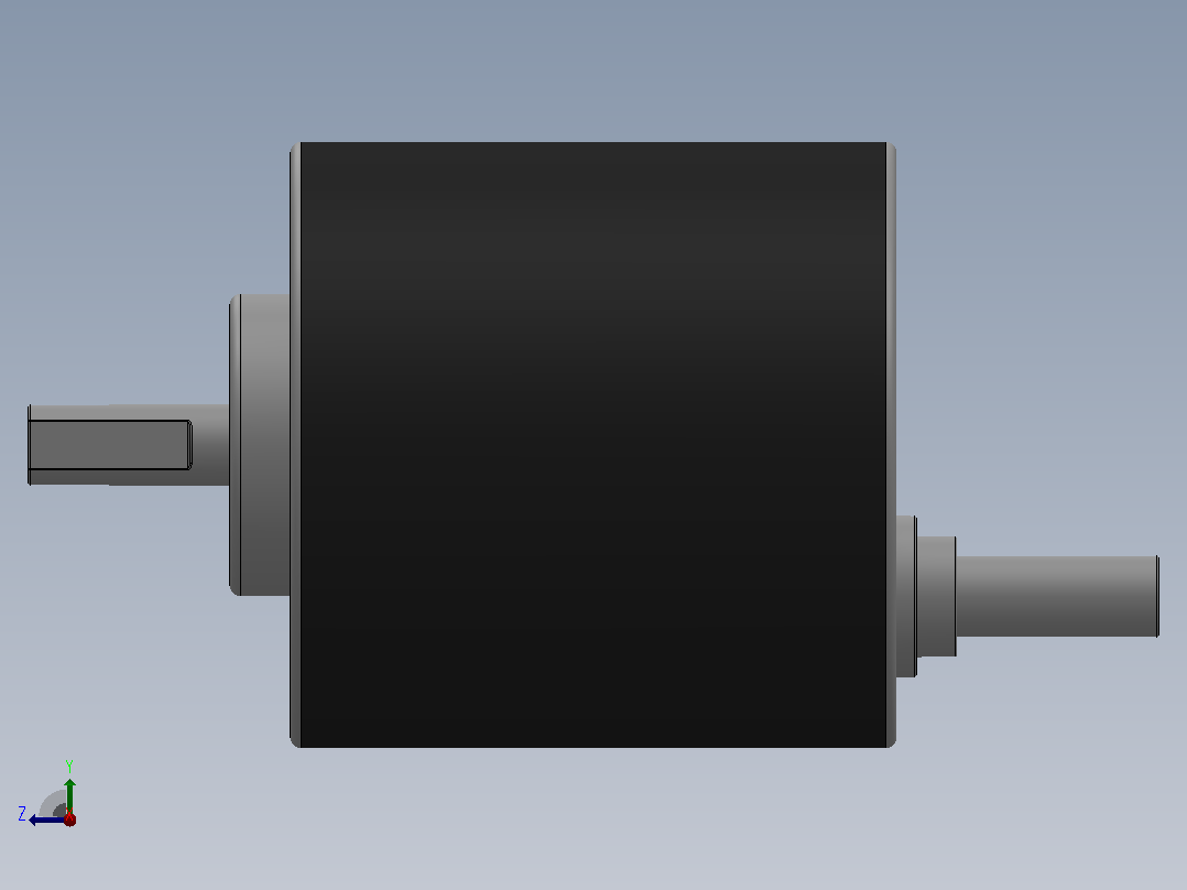 OSS系列常用型伸出轴编码器[OSS-05-2HC]右视图