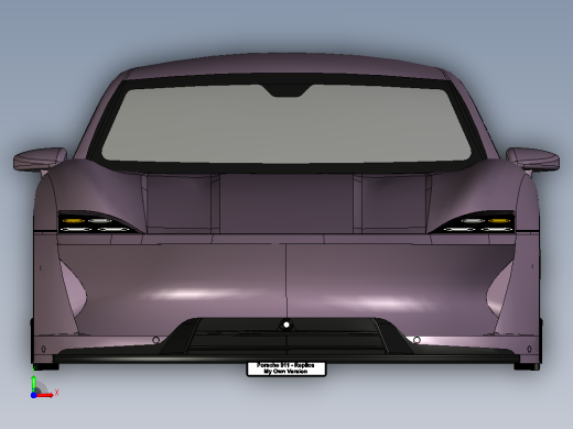 Porsche 911 - Replica保时捷跑车外壳前视缩略图