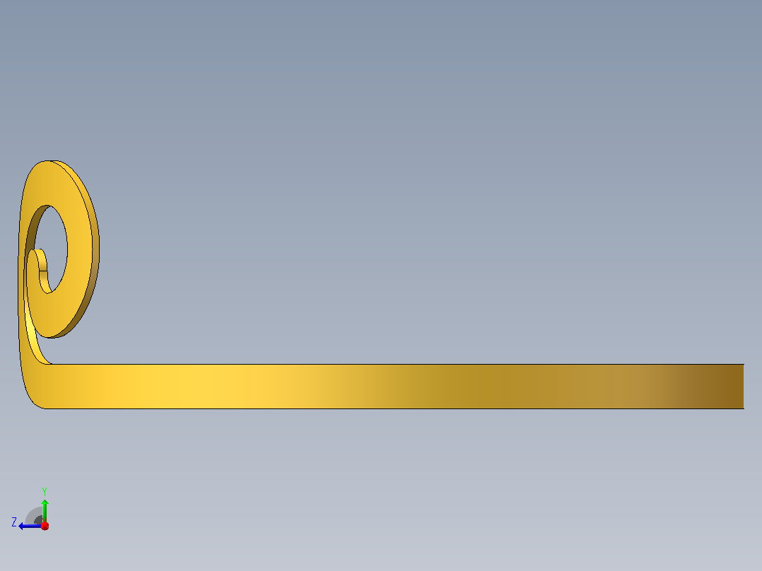 钣金金箍右视图