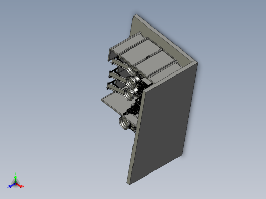 自动组装线stp正等轴测缩略图