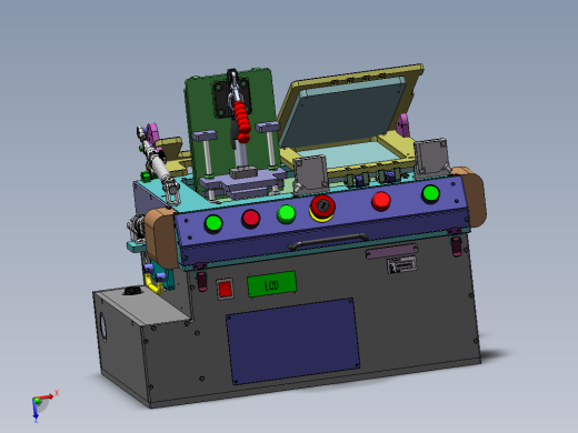 半自动化连杆测试治具