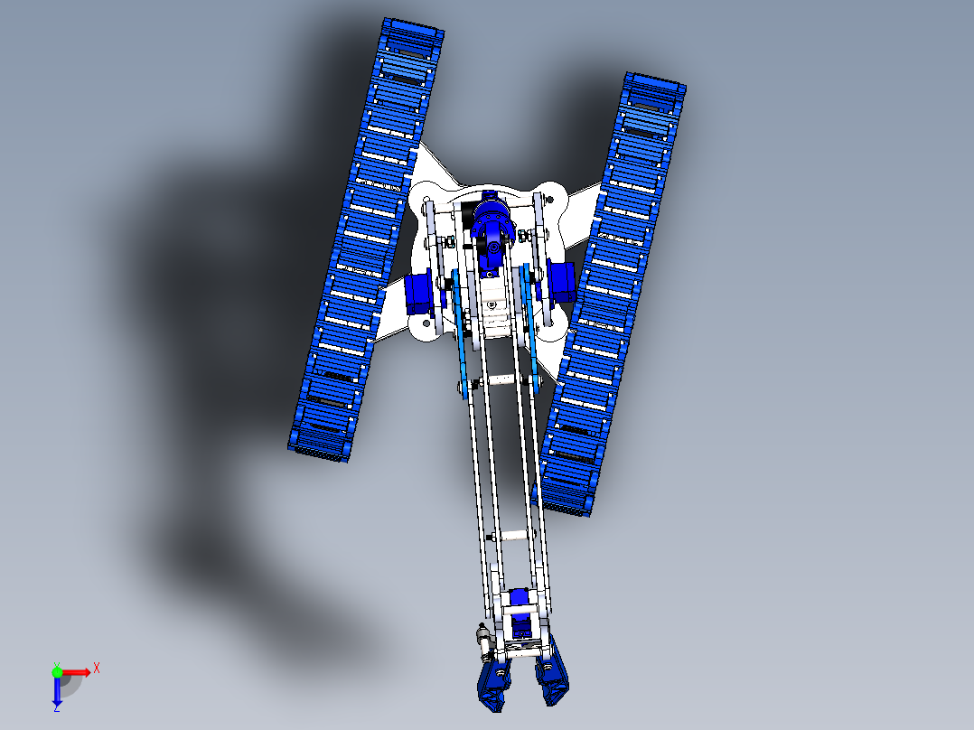 robotic-arm-216 SW俯视图