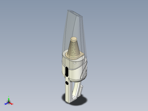 手持吸尘器正等轴测缩略图