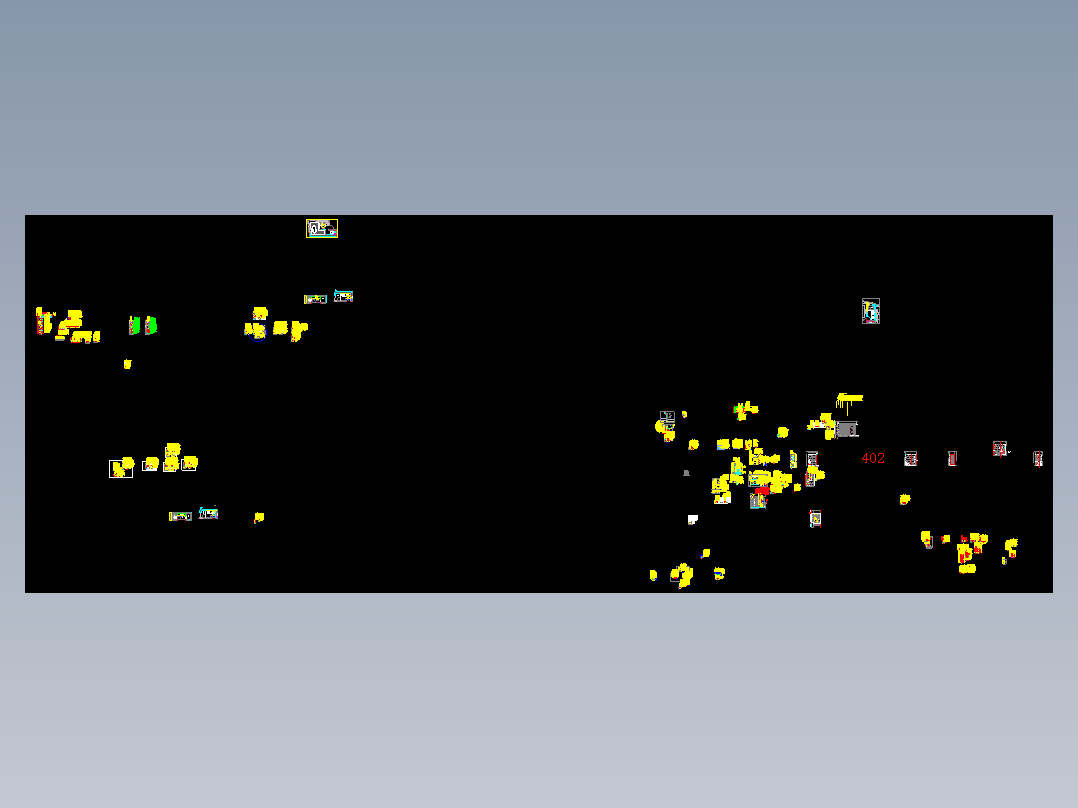 73套隔墙钢架电动移门客厅电视墙隐蔽门窗节点CAD图纸图库