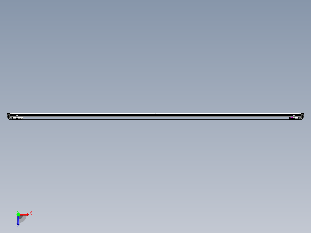 威洛博VL系列3d模型模组2VL14S1Y-S3150俯视图