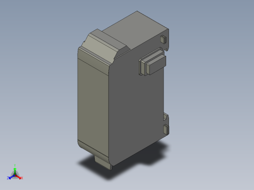 基恩士FS-R3_kc图纸模型正等轴测缩略图