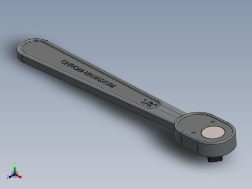 套筒扳手--sw正等轴测缩略图