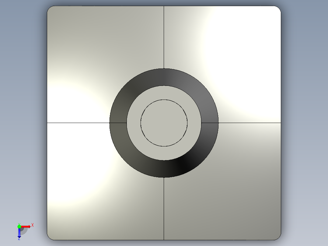 基恩士CV-070camera_kc图纸模型俯视图