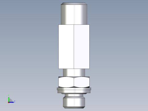 卡套式工业通用硬管接头EO_Adjustable_locknut_run_tee_LEE06LMOMDCF左视缩略图