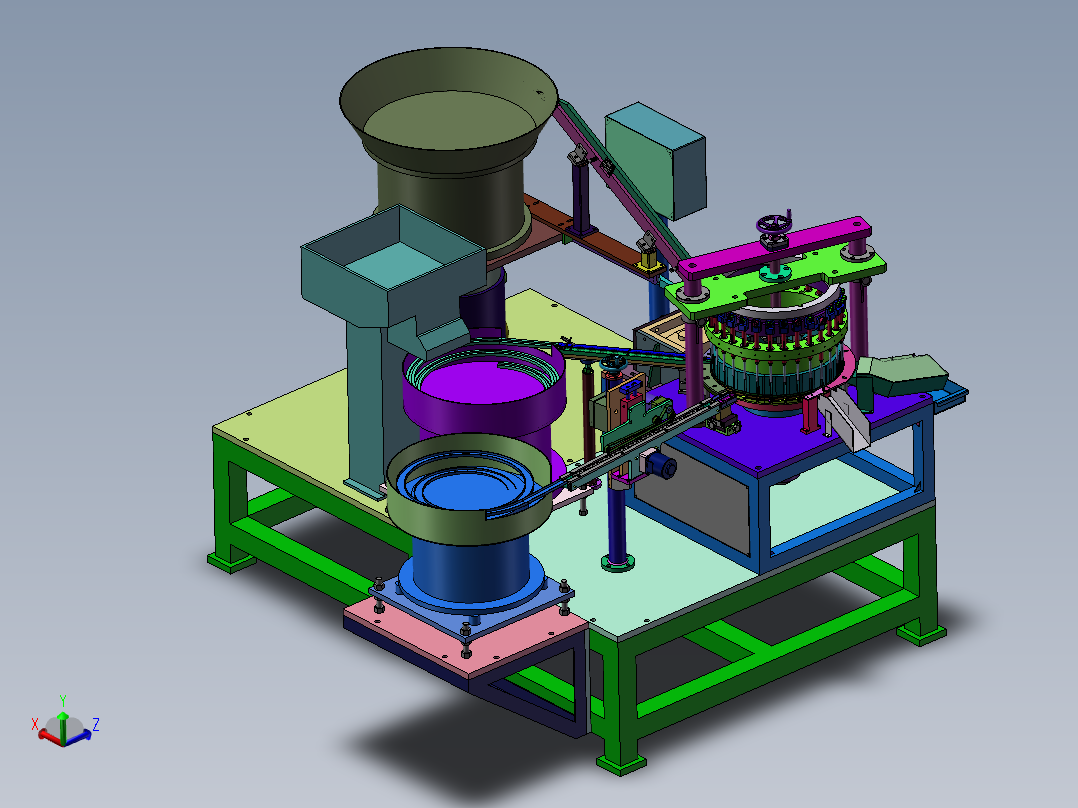 凸轮瓶盖组装机