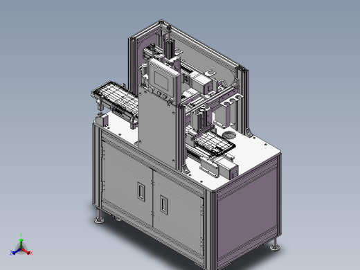 多头键盘锁螺丝机（STEP）