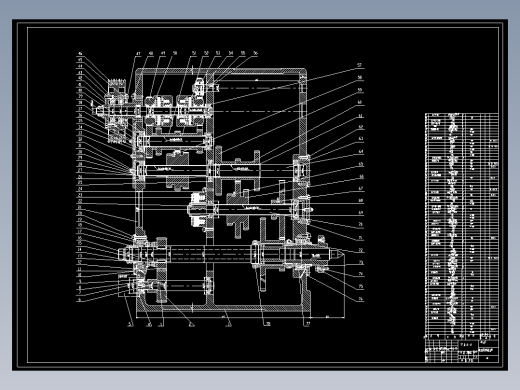 床身上最大回转直径500MM数控车床总体设计及四方回转刀架设计