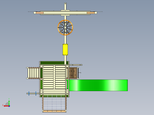 儿童滑梯和攀岩墙后视缩略图
