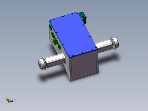 拖拉机变速箱的设计含SW三维图