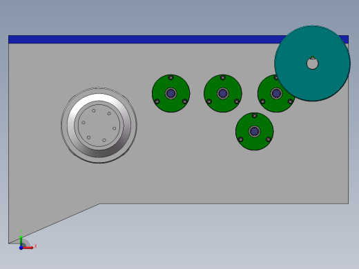 拖拉机变速箱的设计含SW三维图前视缩略图