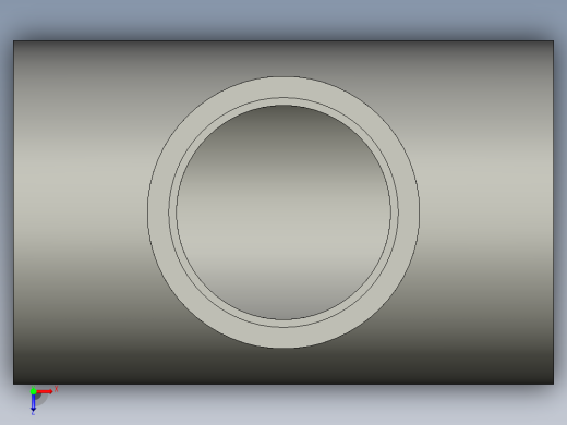 船舶管路系统SeaCor_Molded_ReducingTee_SxSxS_37J101422_4.5in x 3in俯视缩略图