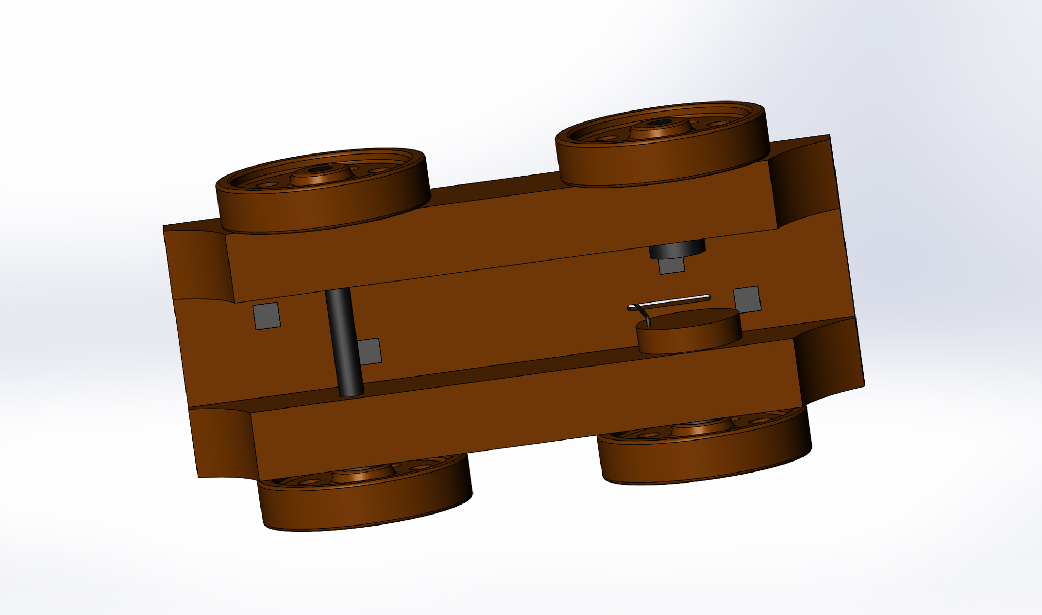 可动推车工人玩具
