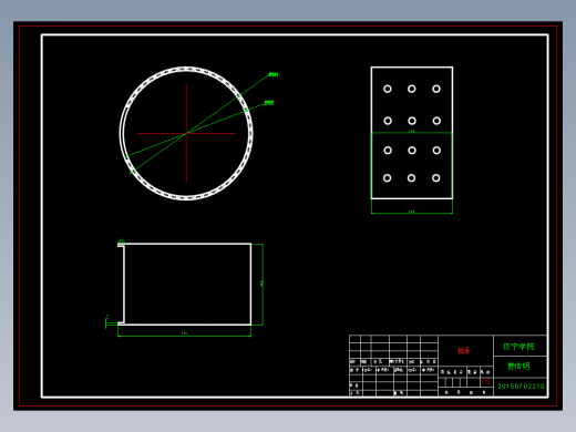 双筒洗衣机CAD图纸=668094