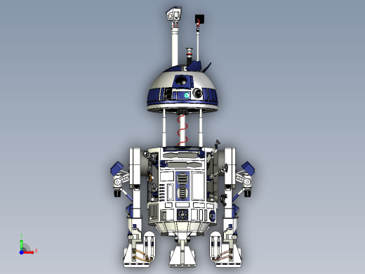 机器人R2D2 -包含配置器前视缩略图