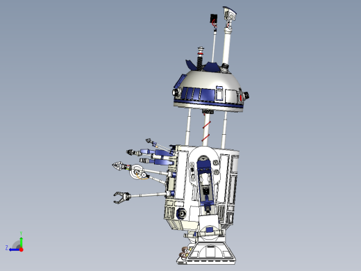机器人R2D2 -包含配置器右视缩略图