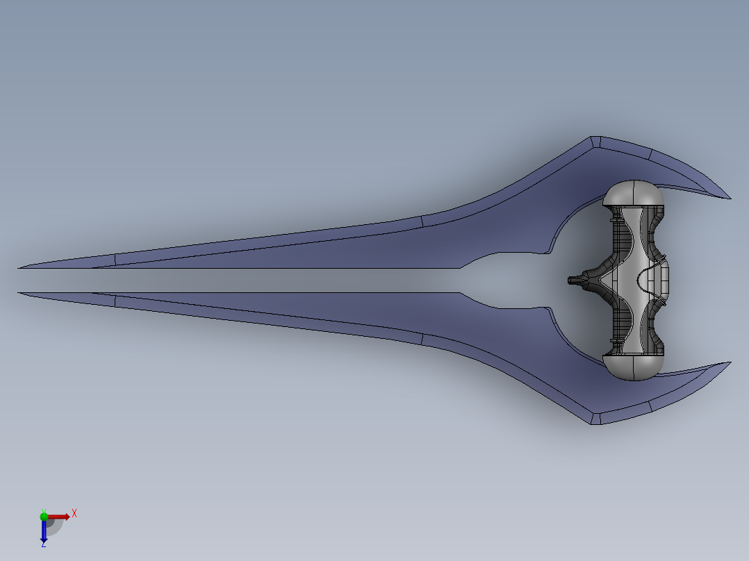 剑、宝剑(101)俯视图