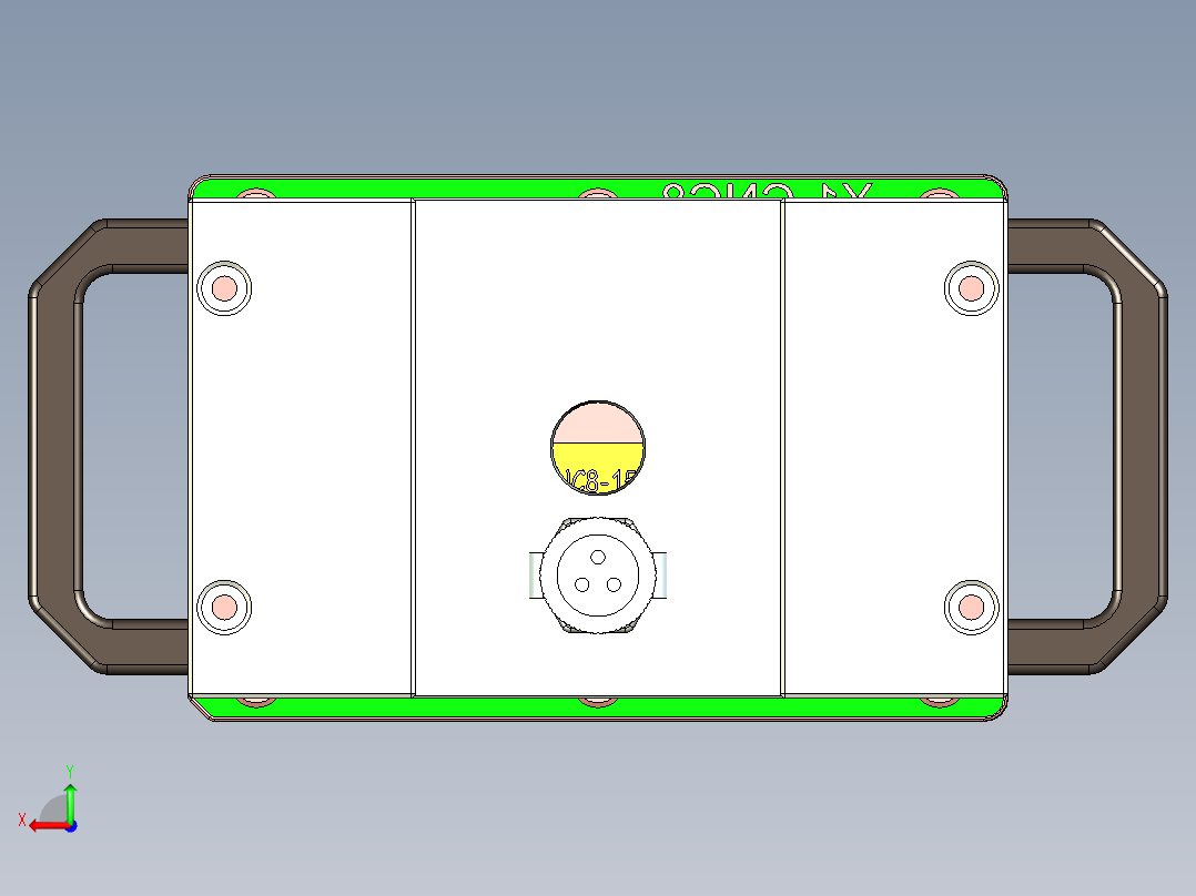 X1-笔记本CNC工装夹具三维模型CNC8-0109后视图