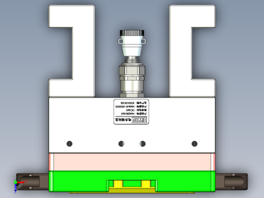 X1-笔记本CNC工装夹具三维模型CNC8-0109俯视缩略图