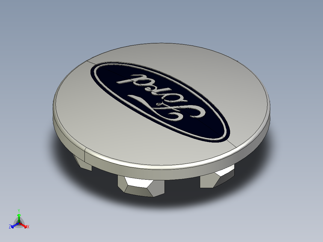 瓶盖、盖子(54)正等轴测图