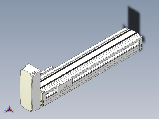 TPA-KNR-86E-1610C-L350A1-MU-BJ57-N3线性模块铝制底座正等轴测缩略图