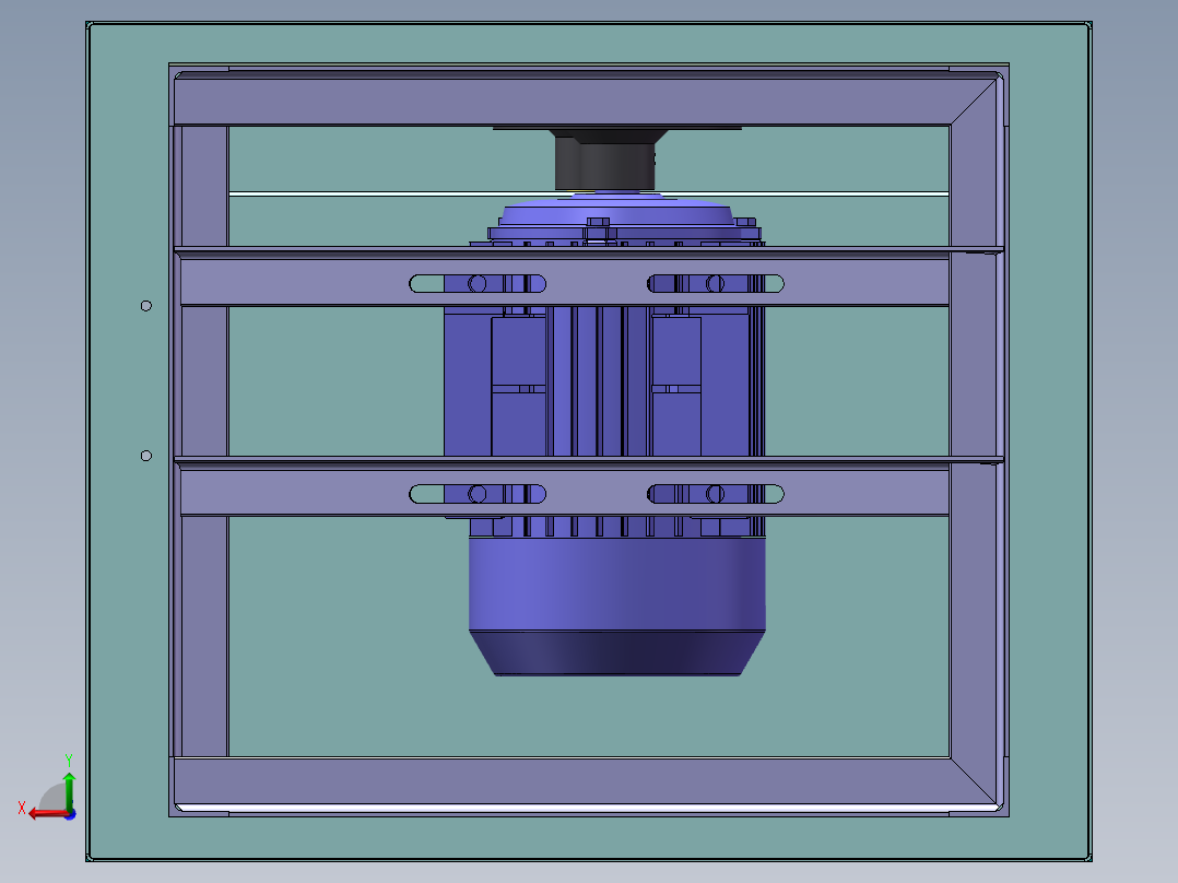 玉石切割机sw18可编辑后视图