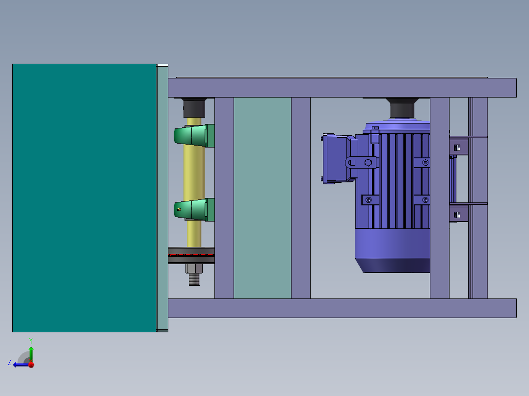玉石切割机sw18可编辑右视图