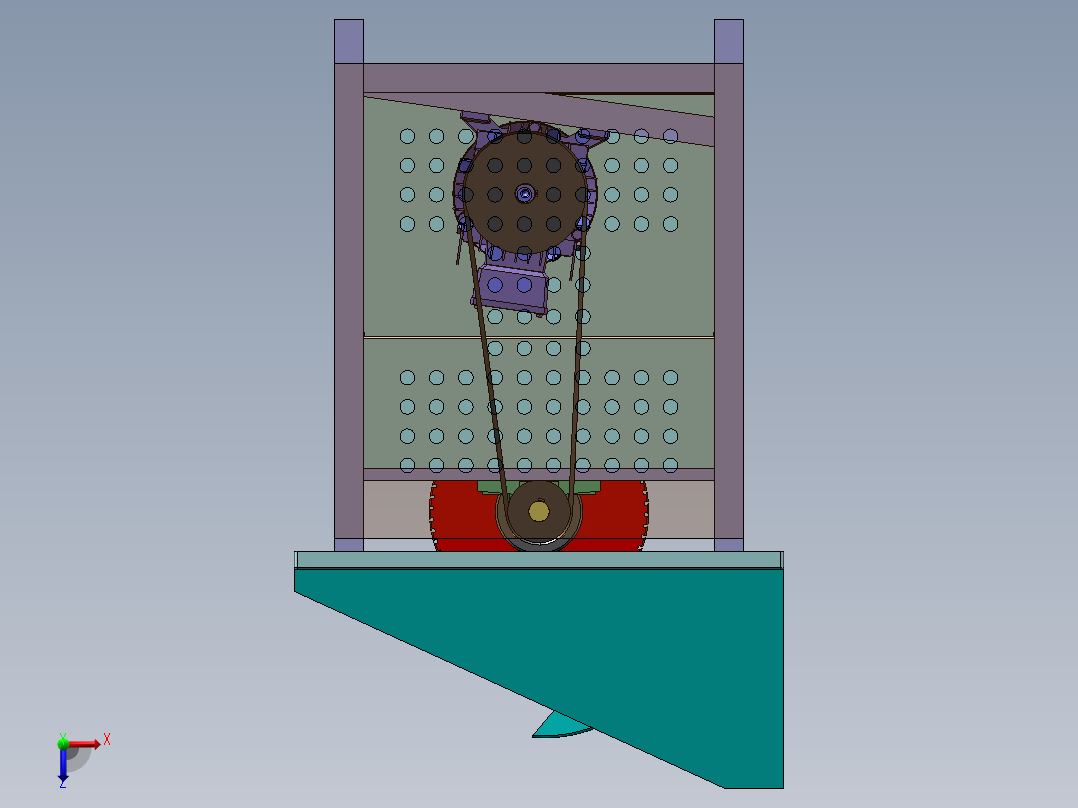 玉石切割机sw18可编辑俯视图